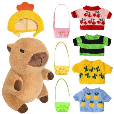 Productafbeelding van Pluche Capybara Knuffeldier 23 cm
