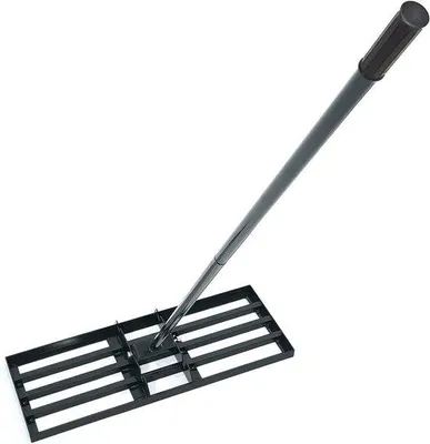 Produktbild von Gartenrechen Bodenegalisierer mit verstellbarem Griff - 76 cm breit
