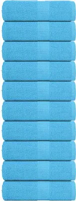 Produktbild von Waschtücher FROGN 10 Stk. Türkis 30x30 cm 360 g/m²