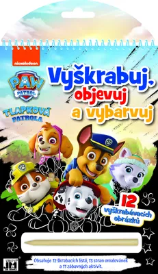 Produktbild von Kratzen, entdecken, färben Tlapková patrola