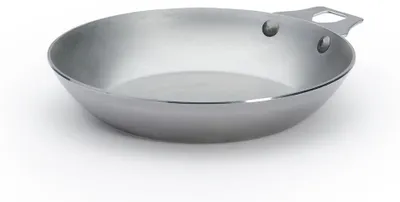 Zdjęcie produktu dla de Buyer 5630.20, Okrągły, Patelnia uniwersalna, Stal nierdzewna, Stal nierdzewna, Stal, Ceramika, Gaz, Halogen, Indukcja