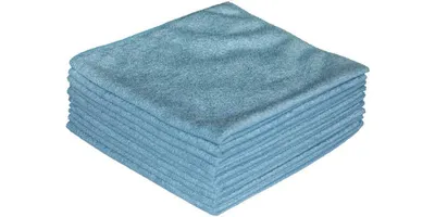 Produktbild von Mikrofasertuch ECONOMY blau L400xB400ca.mm 1 KT NORDVLIES