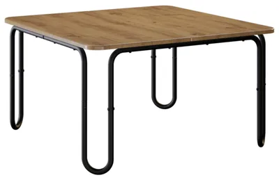 Obrázek produktu pro Konferenční stolek Artisan, dubové dřevo, rozměry 79,5 x 79,5 x 45 cm, materiál: dřevovláknitá deska