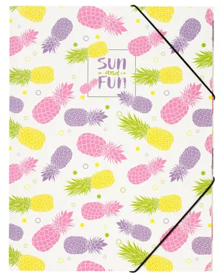 Produktbild von PAGNA Eckspannermappe "Ananas" A3 aus PP