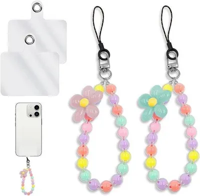 Produktbild von Universelle Telefonkette mit Perlen und kurzer Armband für Damen
