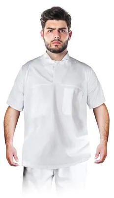 Schutzbluse weiß Gr. S – Koch-/Lebensmittelbereich