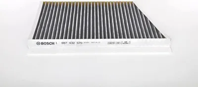 Produktbild von BOSCH 1 987 432 570 Innenraumfilter Pollenfilter passend für MERCEDES-BENZ C-Klasse Limousine (W203) Aktivkohle