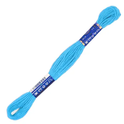 1 Docke Stickgarn 2g / Sticktwist 100 % Baumwolle Stickerei türkis  blauer türkis