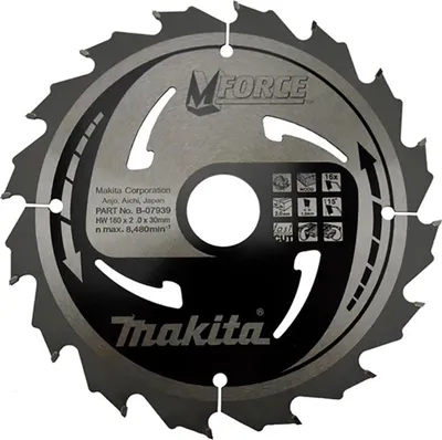 Produktbild von Makita Kreissägeblatt, MFORCE 180 x 30 mm - 16 Zähne
