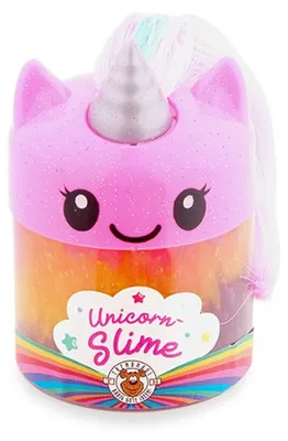 Produktbild von TRENDHAUS 966469 - Rainbow Power Slime Style & Play, 150 g Einhorn-Schleim mit G