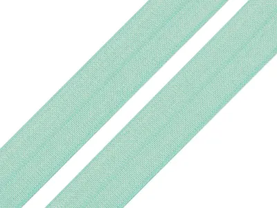 Produktbild von 1m Falzgummi 20mm Faltgummi elastisches Einfassband Saumband Farbwahl
