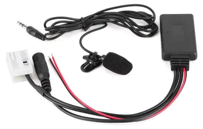 Bluetooth-Audioadapter 12-Pin AUX mit Mikrofon für C2 C3 C4 C6 C8