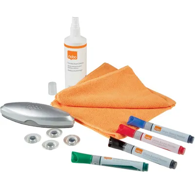 Produktbild von Nobo Starter-Set für Glas-Whiteboard
