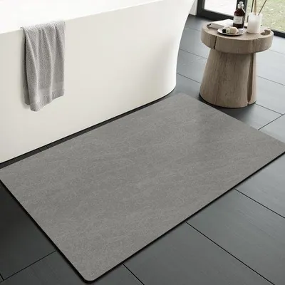 Produktbild von Famanu Badmatte antislip, waschbar, saugfähig, 40 x 60 cm, schnelltrocknend