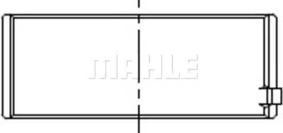 Produktbild von MAHLE 001 PL 21831 050 Pleuellager passend für MERCEDES-BENZ C-Klasse Limousine (W204) C-Klasse T-modell (S204) C-Klasse T-modell (S205)