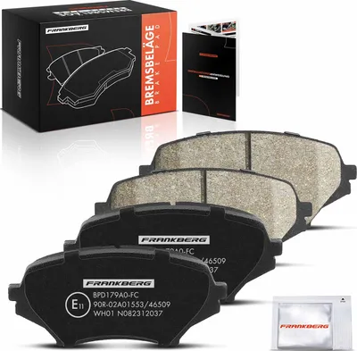 Produktbild von Frankberg 4x Bremsbeläge Vorderachse für Mazda MX-5 III NC 1.8L 2.0L 2005-2014