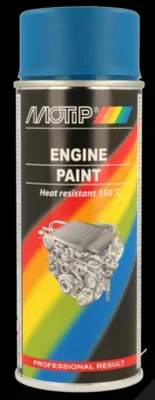 Immagine prodotto di Vernice resistente al calore per blocchi motore, 400 ml, blu