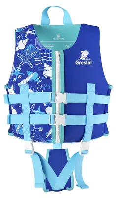 Obrázok produktu pre Detská plavecká vesta, 15 až 35 kg, nastaviteľný popruh, pre kúpalisko