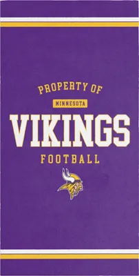 Produktbild von NFL Strandtuch PROPERTY OF Minnesota Vikings Football