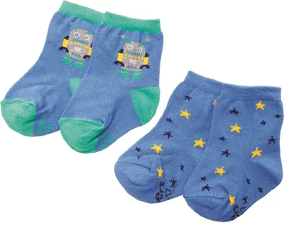 Produktbild von Ewers 20533 - Jungen-/Baby Socken 2er Pack *Farbe: Malibu Blau, Größe 16/17