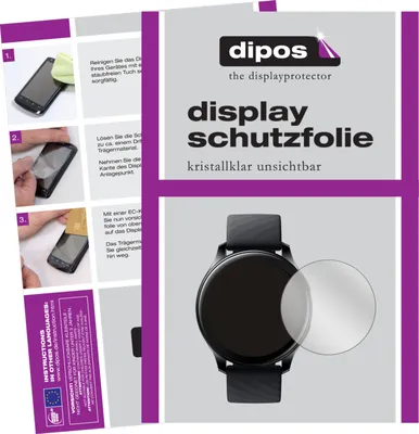 Produktbild von 1x Schutzfolie für OnePlus Watch (46mm) klar Displayschutzfolie Folie Display Schutz dipos