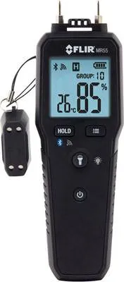Immagine prodotto di FLIR MR55 Misuratore di umidità dei materiali Campo di misura dell'umidità dell'edificio (intervallo) da 1 a 99 % Campo di misura dell'umidità del legno (intervallo) da 7 a 99 % (MR55)