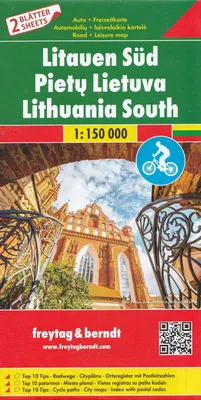 Produktbild von Litauen, Autokarten Set 1:150.000