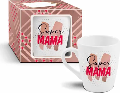 Zdjęcie produktu dla kubek w pudełku 300ml Super Mama
