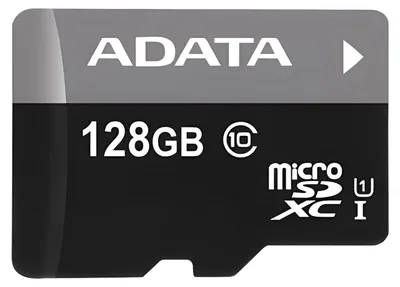 Immagine prodotto di SD MicroSD Card 128GB ADATA    SDXC (UHS-I Class 10) m. A. retail