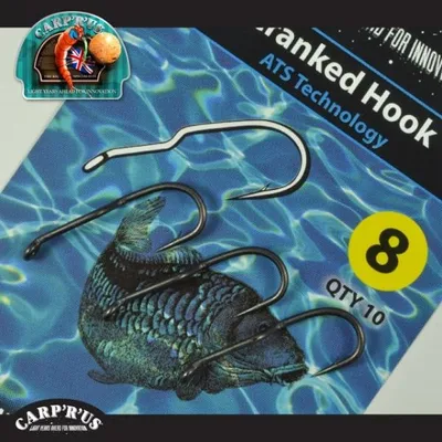 Produktbild von Carp'R'Us ATS Cranked Hook - size 4 10Stück