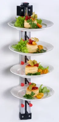 Produktbild von SARO Tellerstapelsystem Plate-Mate® Wand Modell WM-12