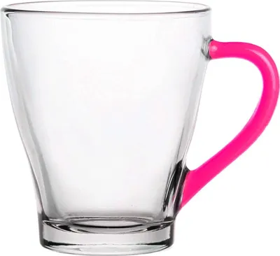 Produktbild von Glastasse Colour Spring 220 ml pink