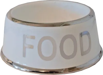 Image de Food Ecuelle à eau céramique 18 x 8,5 cm blanc