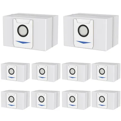 Produktbild von Staubsaugerbeutel für Ecovacs Deebot X1 Omni/X1E Omni/X1 Turbo/T20 Omni/T20E Omni [10er-Pack] Ersatzstaubbeutel von Phonillico®