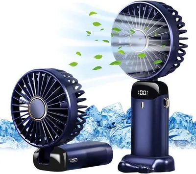 Immagine prodotto di Piccolo ventilatore portatile a 90° con 5 velocità