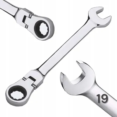 Obrázek produktu pro Klíč s ráčnou a kloubem Consorte, 19 mm