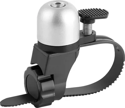 Obrázek produktu pro INF Rychloupínací mini zvonek na kolo CB-20003 stříbrný