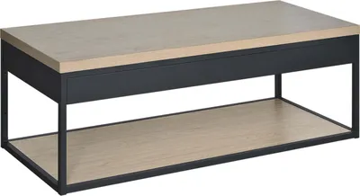 Image de Meuble de salle de bain en métal et bois avec plan 120cm WILL