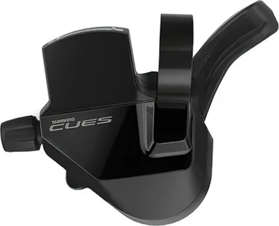 Zdjęcie produktu dla Dźwignia zmiany biegów Shimano Cues SL-U6000-L 2-f., lewa, 1800 mm Rapidfire Plus Mono