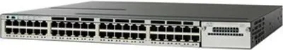 Produktbild von Cisco Catalyst 3750X, Verwaltet, L3, Gigabit Ethernet (10/100/1000), Power over Ethernet (PoE), Rack-Einbau, 1U