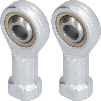 Productafbeelding van 2 stuks stanguiteind, radiaal scharnierlager, visooglager SI6T KSA6T voor machines en elektrische gereedschappen
