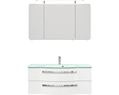 Obrázek produktu pro Koupelnová sestava Pelipal xpressline 4005 120 cm bílá vysoce lesklá 992.1260111