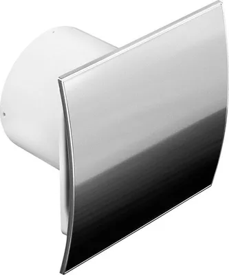 Produktbild von Wandventilator 100 mm Roestvrijstaal, Vochtsensor, Hygrostaat, Timer, Naloopregeling