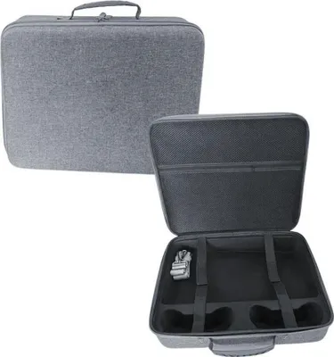Image de Étui de transport rigide à simple couche pour PS5 Pro, imperméable, gris