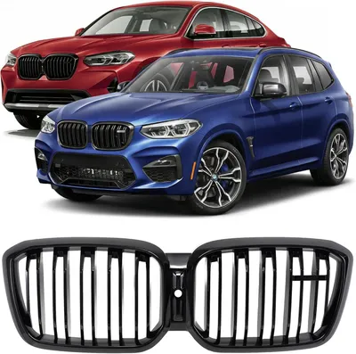 Produktbild von Kühlergrill 51135A36BD0, passend für BMW X3 G01 / X4 G02 2021+, Frontgrill