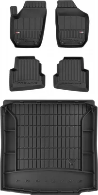 Immagine prodotto di SET di tappetini in gomma 3D Skoda Fabia 2 station wagon 2006-2014