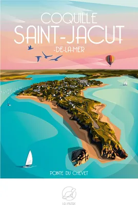 Produktbild von La Loutre Puzzle Saint-Jacut-de-la-Mer - 1000 Teile - Landschaftspuzzle