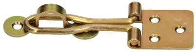 Productafbeelding van KOTARBAU® Draadoverval, 2 verschillende maten, met knopen, verzinkt, deurbeslag, deurslot, veiligheidsoverval, uni. (55 mm)