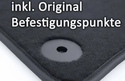 Immagine prodotto di Tappetini adatti per Audi Q2 (dal 2016) Set di tappetini Velours in moquette originale di qualità in 4 pezzi