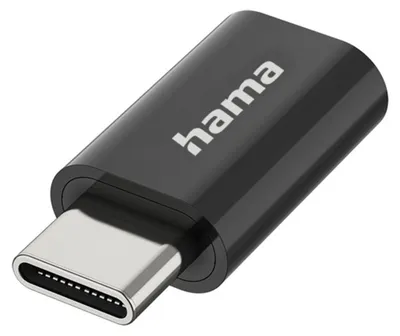 Produktbild von Hama USB-OTG-Adapter USB-C-Stecker - Micro-USB-Buchse, USB 2.0, 480 Mbi